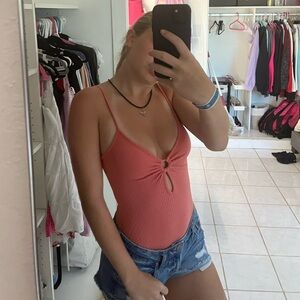 Wild Fable orange bodysuit - Size XS